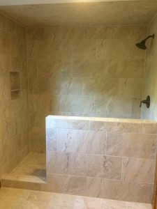 Custom Tile shower Manchester, NH